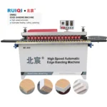 Quality Goods 45 Degrees Automatic Edge Banding Machine for Furniture Facades Wood Machinery Core Motor Bearing PLC Gearbox - image 1