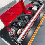Beichen DW802 Wood Edge Banding Machine with Trimming Function PLC & Motor Core Components J Shape Design - image 2