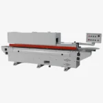 Automatic Edge Banding Machine DW330 PLC Control Double Row Press Wheels Profile Trimming Arc Scraper No Glue Residue - image 1
