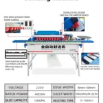 Manual Edge Banding Machine Woodworking Cnc Curve Straight Edge Banding Machine Small Whole House Customized Curve Edge Bander - image 3