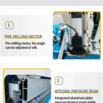 Door Press Pvc Wood Price Automatic Bevel Angle Edge Banding Machine for Sale - image 3