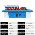 Portable Mini Automatic Edge Banding Machine for Wood Household Woodworking Machinery with Core Motor & Gear Components - image 4