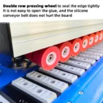 China Manufacturer Mini Wooden PVC Edge Banding Strip Making Edge Banding Machine Automatic - image 4