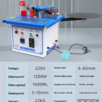 Portable Edge Banding Machine Benchtop Hot Melt Glue System for MDF Particle Board Straight Curved Edge Sealing - image 6