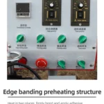 Industrial 45 Degree Bevel and Straight Edge Banding Machine with Pre-Milling. Gluing. Trimming and Polishing - image 3