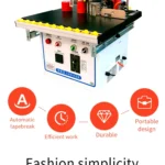 Portable Electric Automatic Cut Edge Banding Machine Household Woodworking Edge Band Machine - image 3