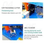 New Condition Automatic Edge Banding Machine for MDF Woodworking for Manufacturing Plant Use with Core Motor Gearbox Components - image 3