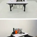 Small Manual Banding DW400 Portable Mini Band Polishinre G and Trimming Semi Automatic Edge Bander Machine Woodworking - image 2