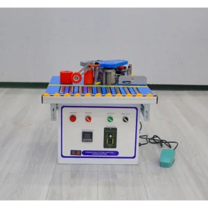 Portable Edge Bander with Trimmer Hot Melt Glue Gun for Straight Curved Edge Banding for MDF Cabinet Making