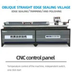 Edge Banding Oblique Bevel Straight Line Woodworking Panel Furniture Pvc 45 Degree Automatic Edge Banding Machine - image 4