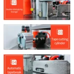 Small Edge Banding Machine Strip Automatically Breaks the Tape Edge Banding Machine Curve Mini Woodworking Edge Sealing Machine - image 6