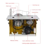 Cheap Price Band Multifunction Power for Woodworking Precision Wood Cutting Sliding Table Saw Machine Multi Function Sawing - image 5